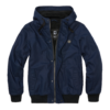 Jas in de kleur navy blauw