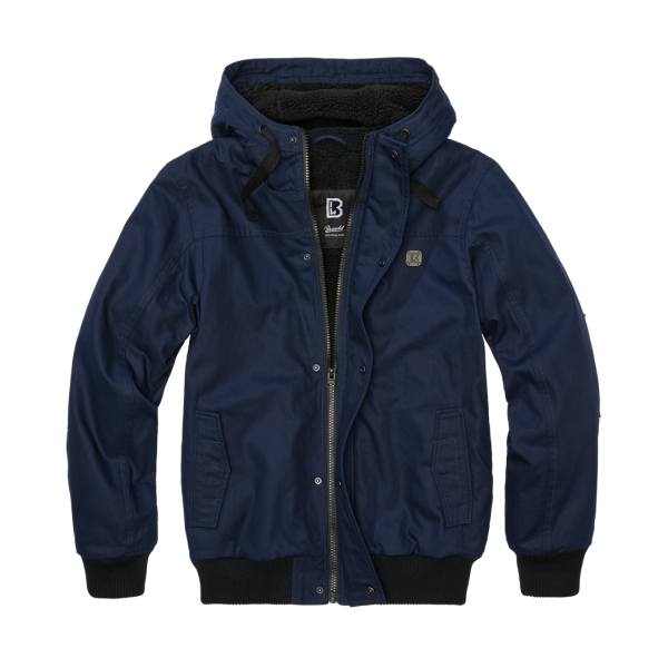 Jas in de kleur navy blauw