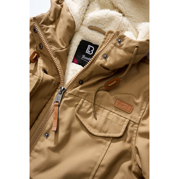 Warme teddyfleece binnenin