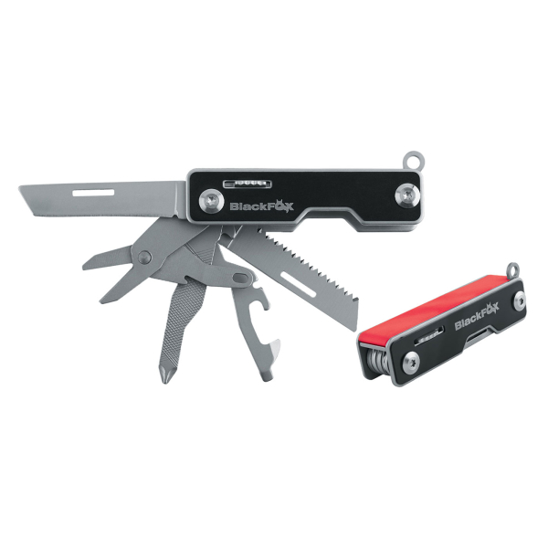 Black Fox multitool - rood