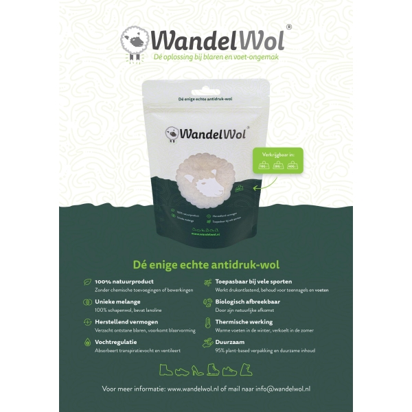 Wandelwol pluspunten