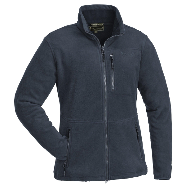Finnveden fleece jas dames marineblauw