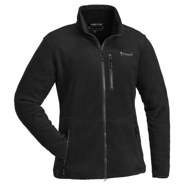 Finnveden fleece jas dames zwart