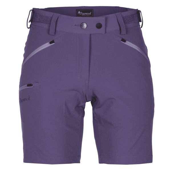 Abisko light stretch short dames lila