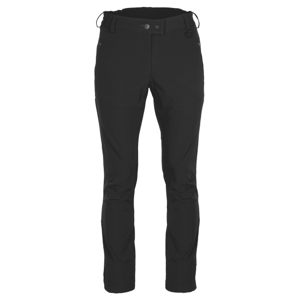 Wilda stretch shell broek dames zwart
