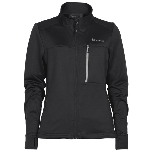 Abisko power fleece jas dames zwart