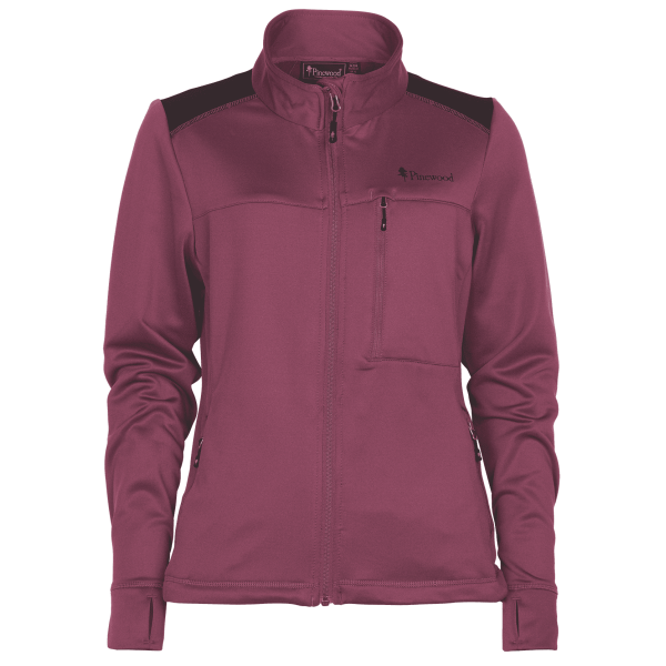 Abisko power fleece jas dames roze