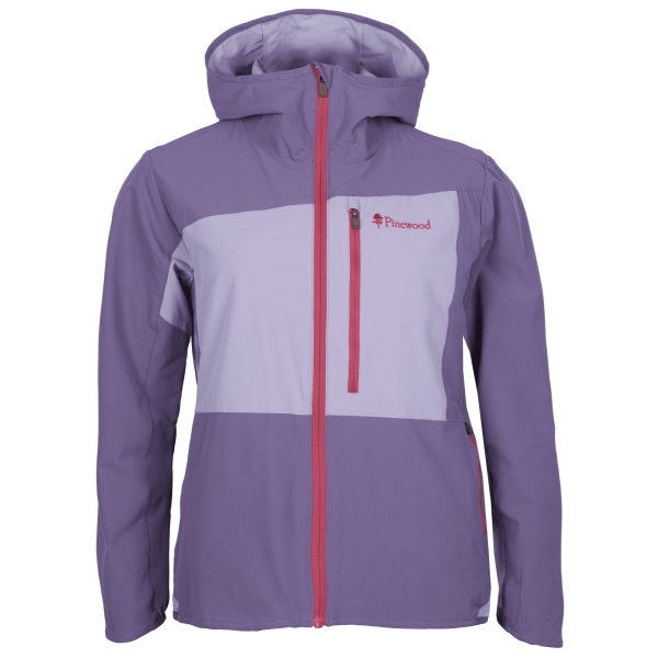 Abisko light stretch jas dames lila/lichtlila