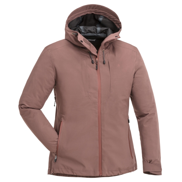 Abisko Telluz regenjas dames rozebruin