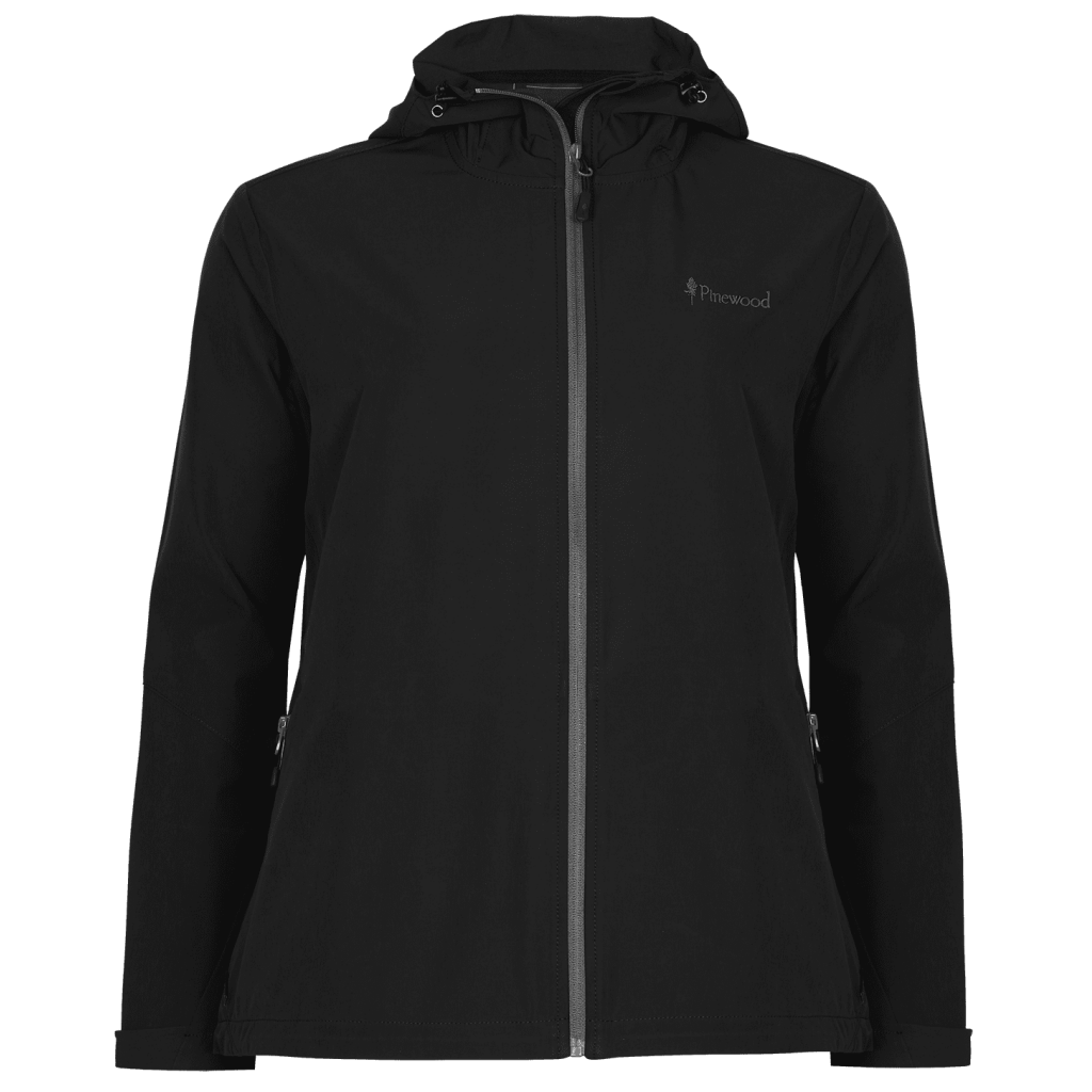 Lichte outdoorjas dames Finnveden zwart