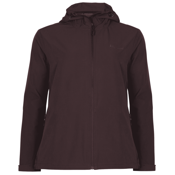 Lichte outdoorjas dames Finnveden aubergine