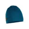 Merinowollen muts turquoise