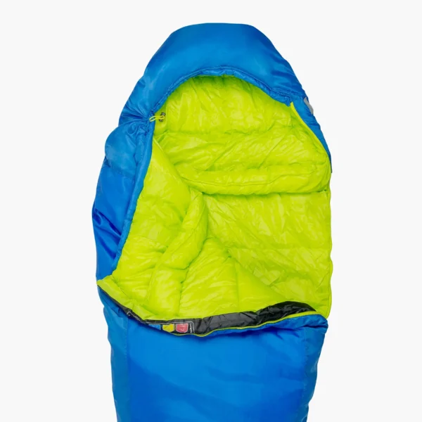 Serenity 250 mummie slaapzak open