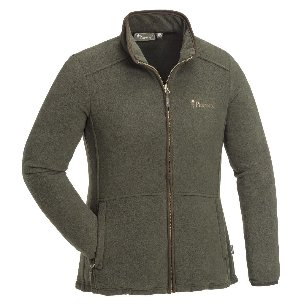 Nydala fleece jas dames bruin/suede bruin