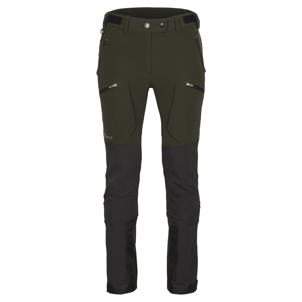 Abisko adventure broek dames mosgroen