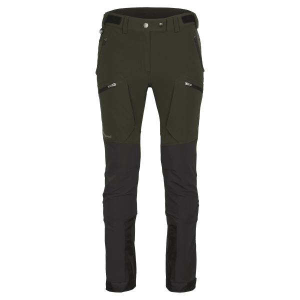 Abisko adventure broek dames mosgroen