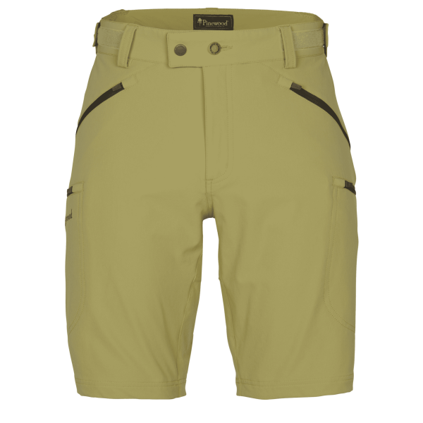 Abisko stretch korte broek heren mosterd