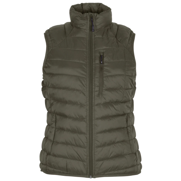 Abisko gewatteerd bodywarmer dames groen