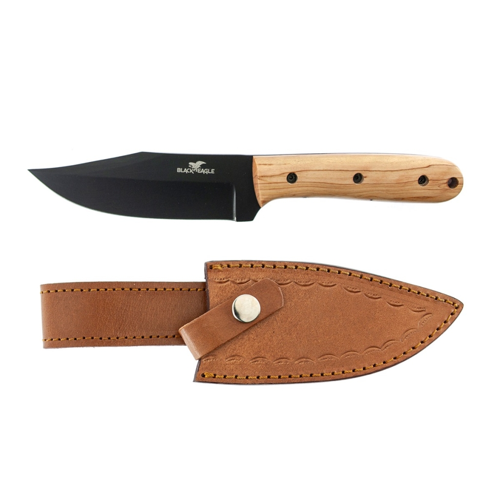 Black Eagle bushcraftmes olijfhout