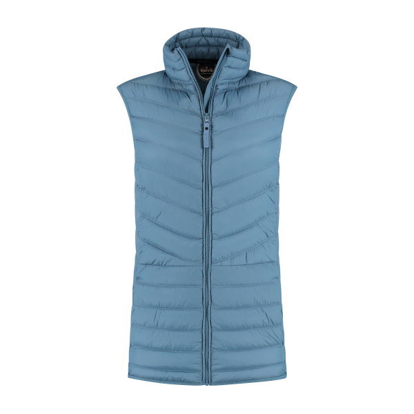 Bodywarmer dames Soof blauw