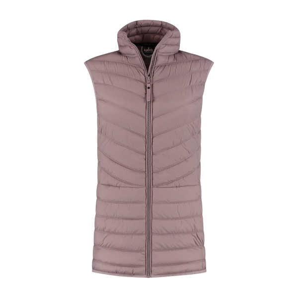 Bodywarmer dames Soof paars
