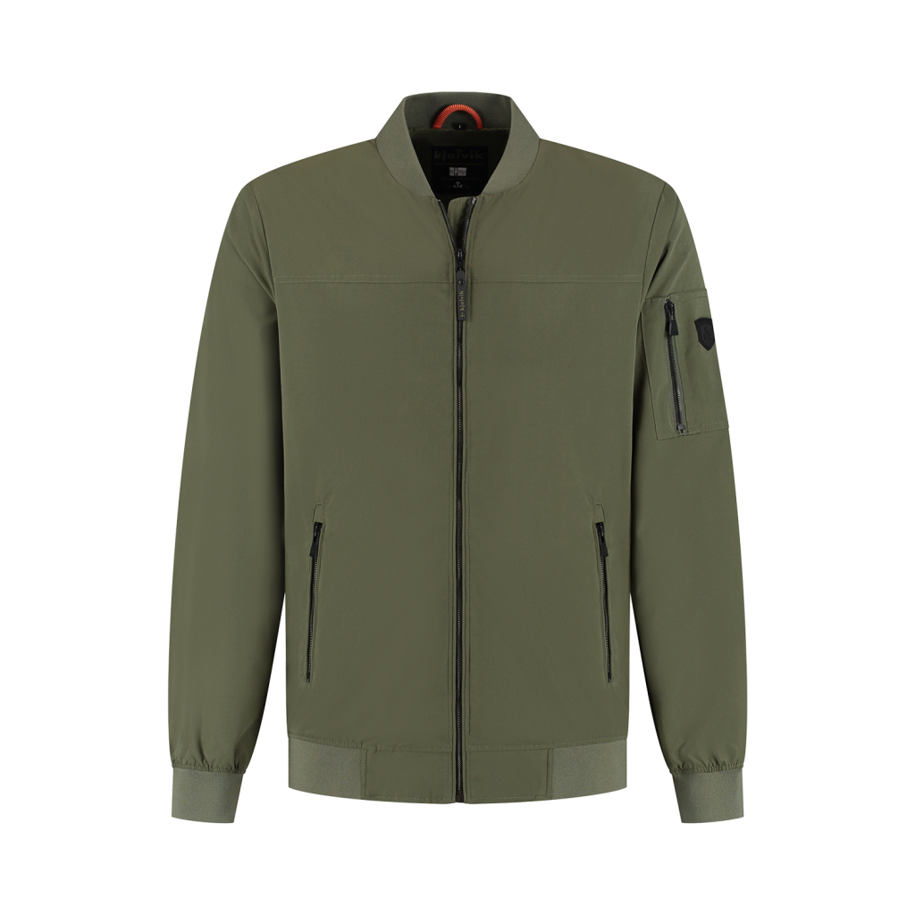 Bomberjack heren Zias groen