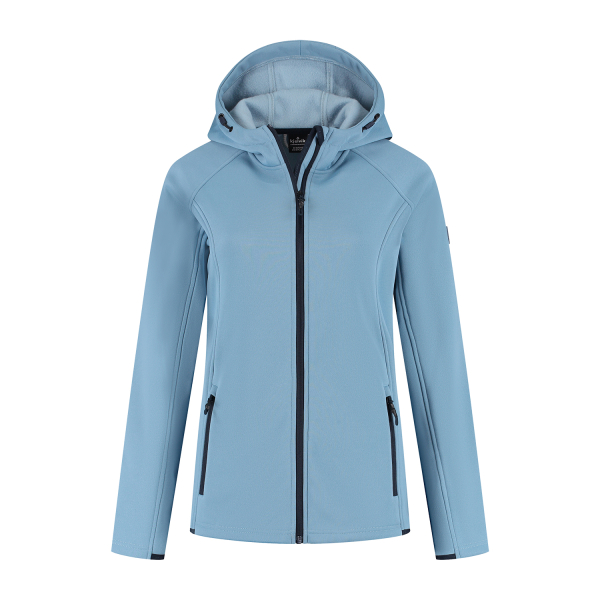 Fleece vest dames Yuna blauw