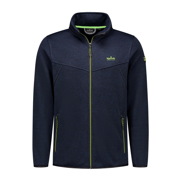 Gebreid heren vest Toni navy