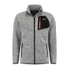 Gebreid vest Levi heren grijs
