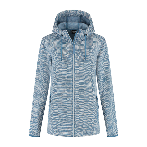 Gebreid vest Lovi dames blauw