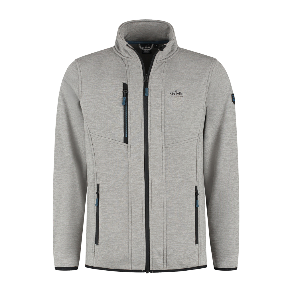 Gebreid vest heren Uri zand