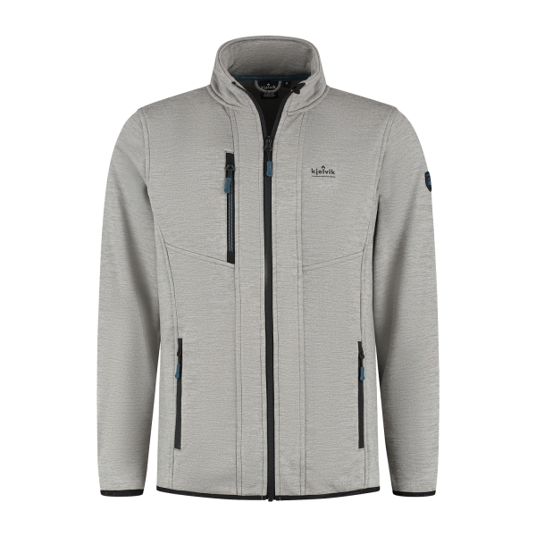 Gebreid vest heren Uri zand