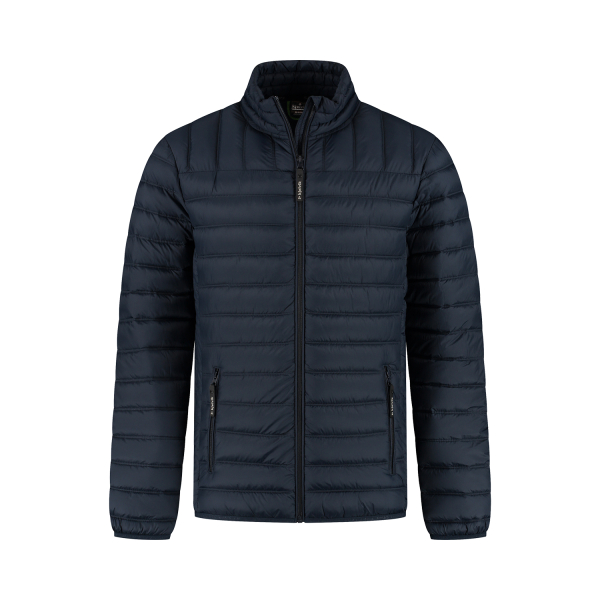 Gewatteerde jas Carl heren navy