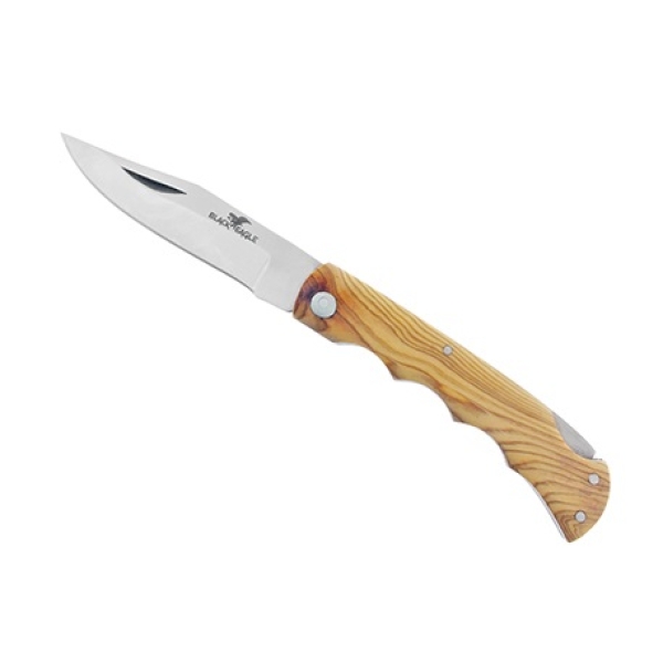 Houten zakmes Black Eagle 10cm