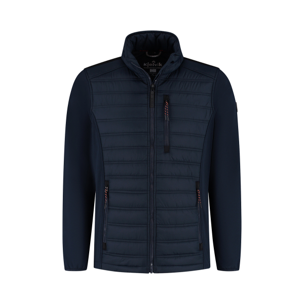 Hybride heren jas Tibo navy