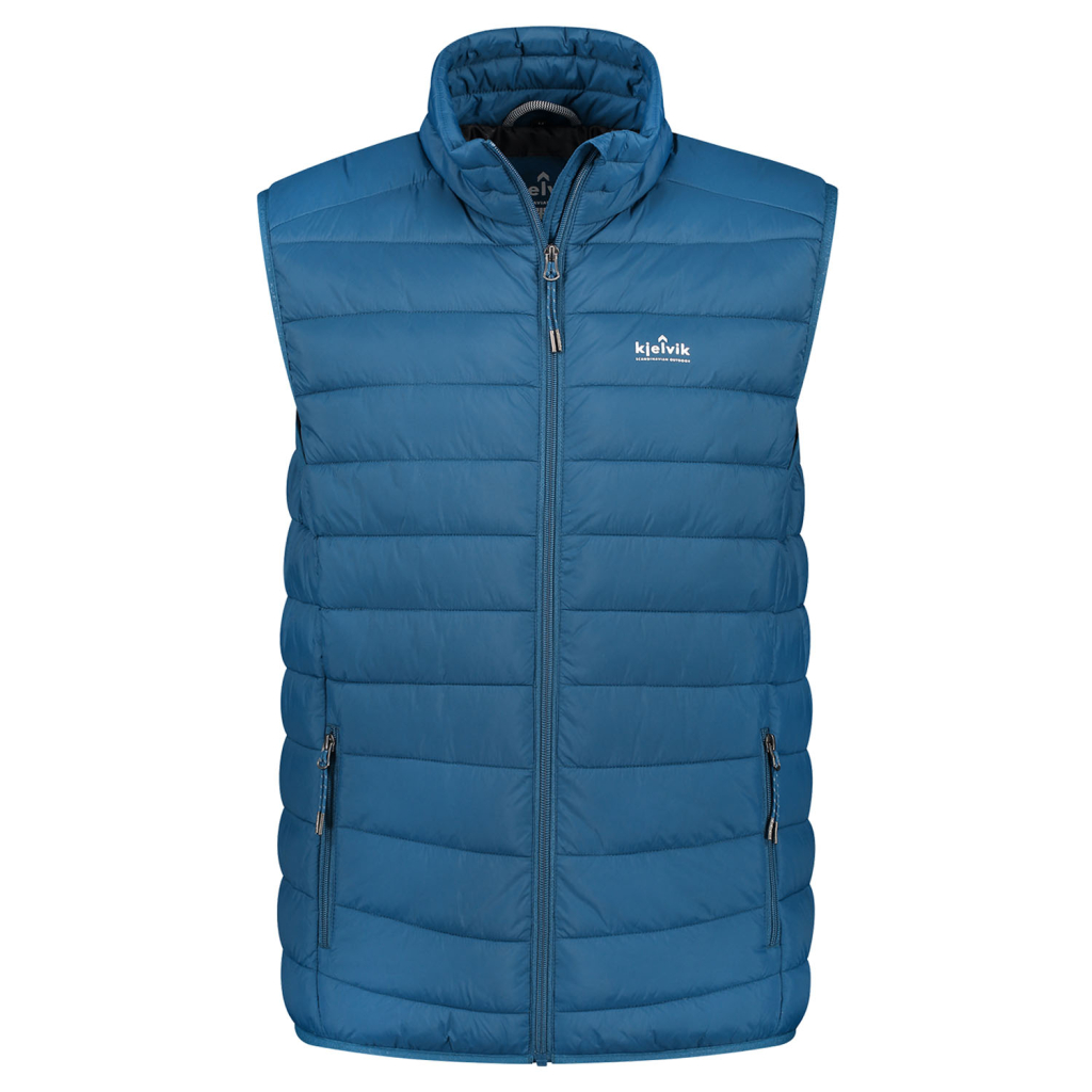 Kjelvik bodywarmer Haldor heren blauw