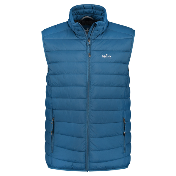 Kjelvik bodywarmer Haldor heren blauw