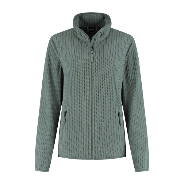 Kjelvik fleecevest Nola dames groen