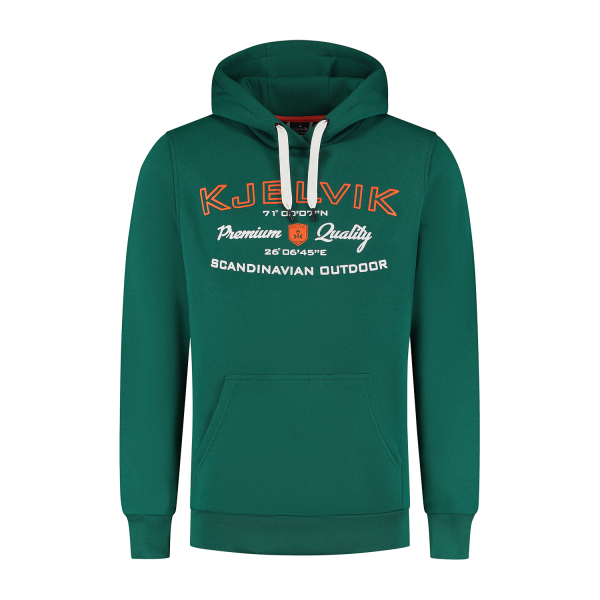 Kjelvik hoodie Goya heren groen