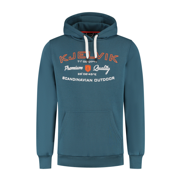 Kjelvik hoodie Goya heren lichtblauw
