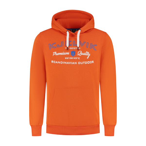 Kjelvik hoodie Goya heren oranje