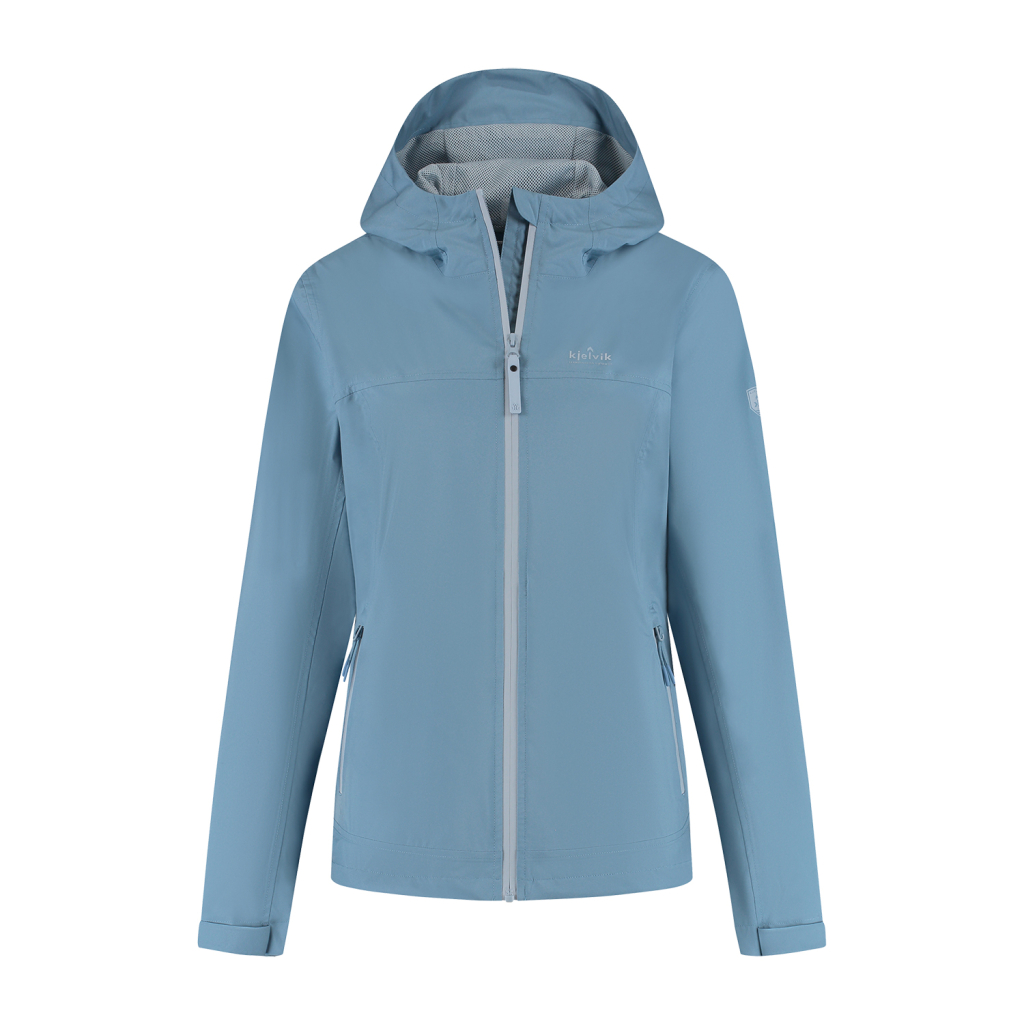 Kjelvik regenjas Niki dames blauw