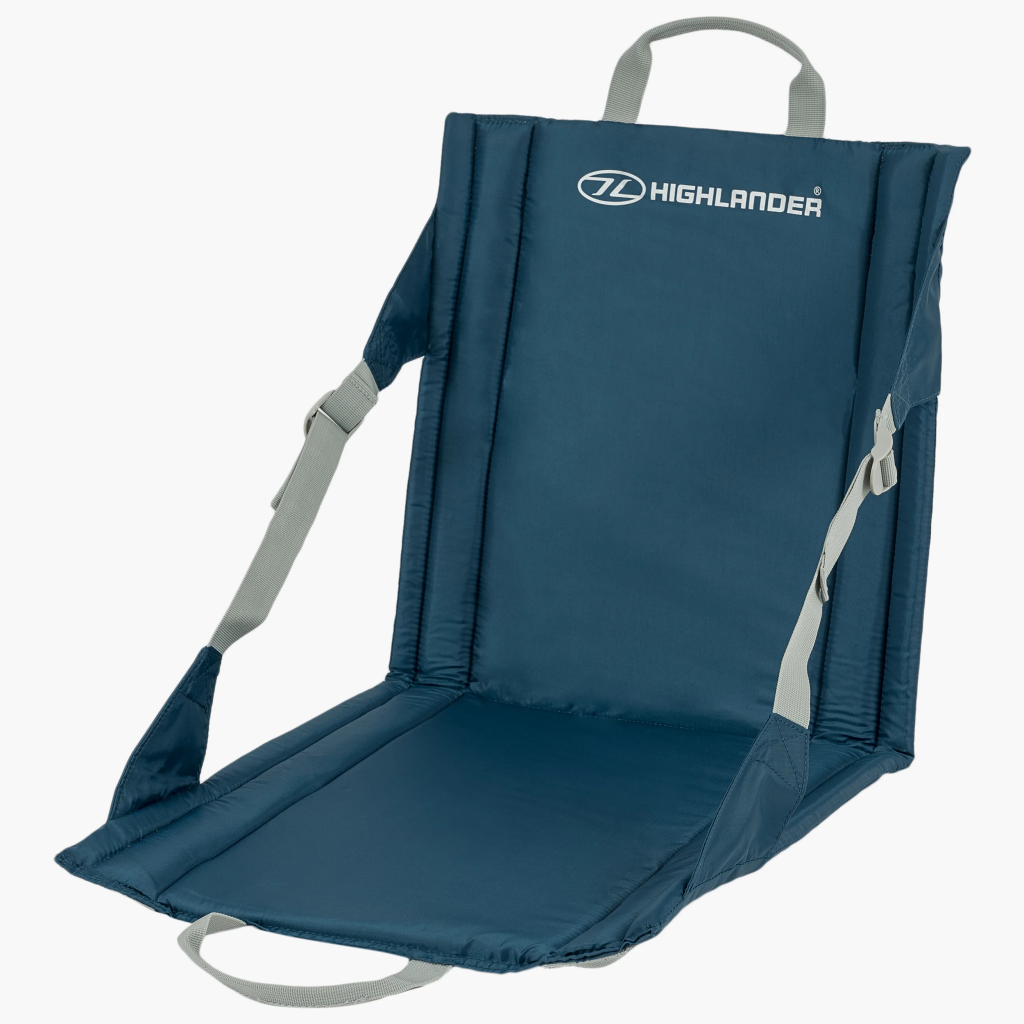 Opvouwbare zitstoel outdoor marineblauw