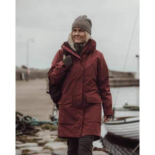 Regenparka dames model paars