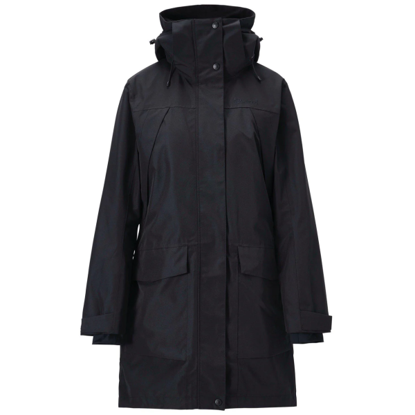 Regenparka dames zwart