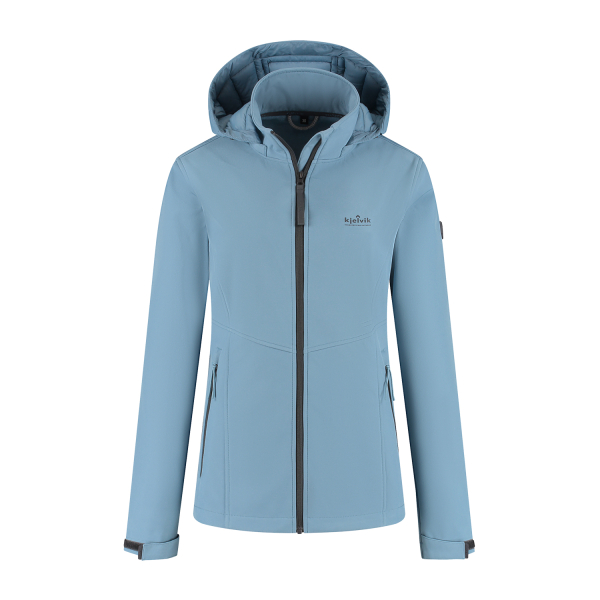 Softshell jas Evi dames blauw