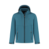 Softshell jas Kris heren blauw