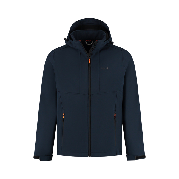 Softshell jas Kris heren navy