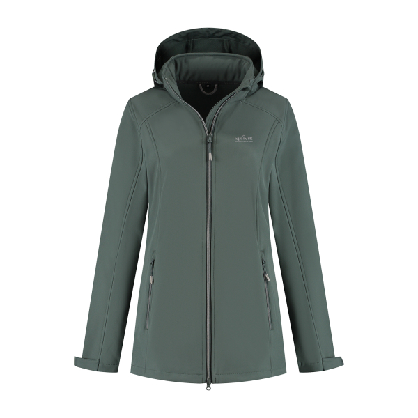 Softshell jas Kyra dames groen