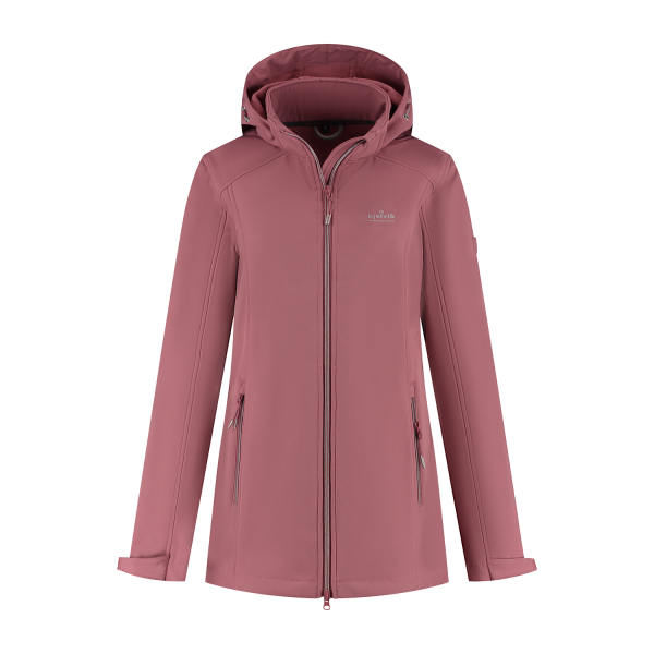 Softshell jas Kyra dames roze